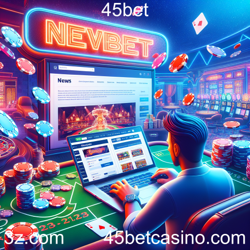 A Revolução das Notícias de Jogos no 45bet